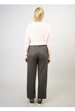La Fee Maraboutee Check Straight Leg Trousers