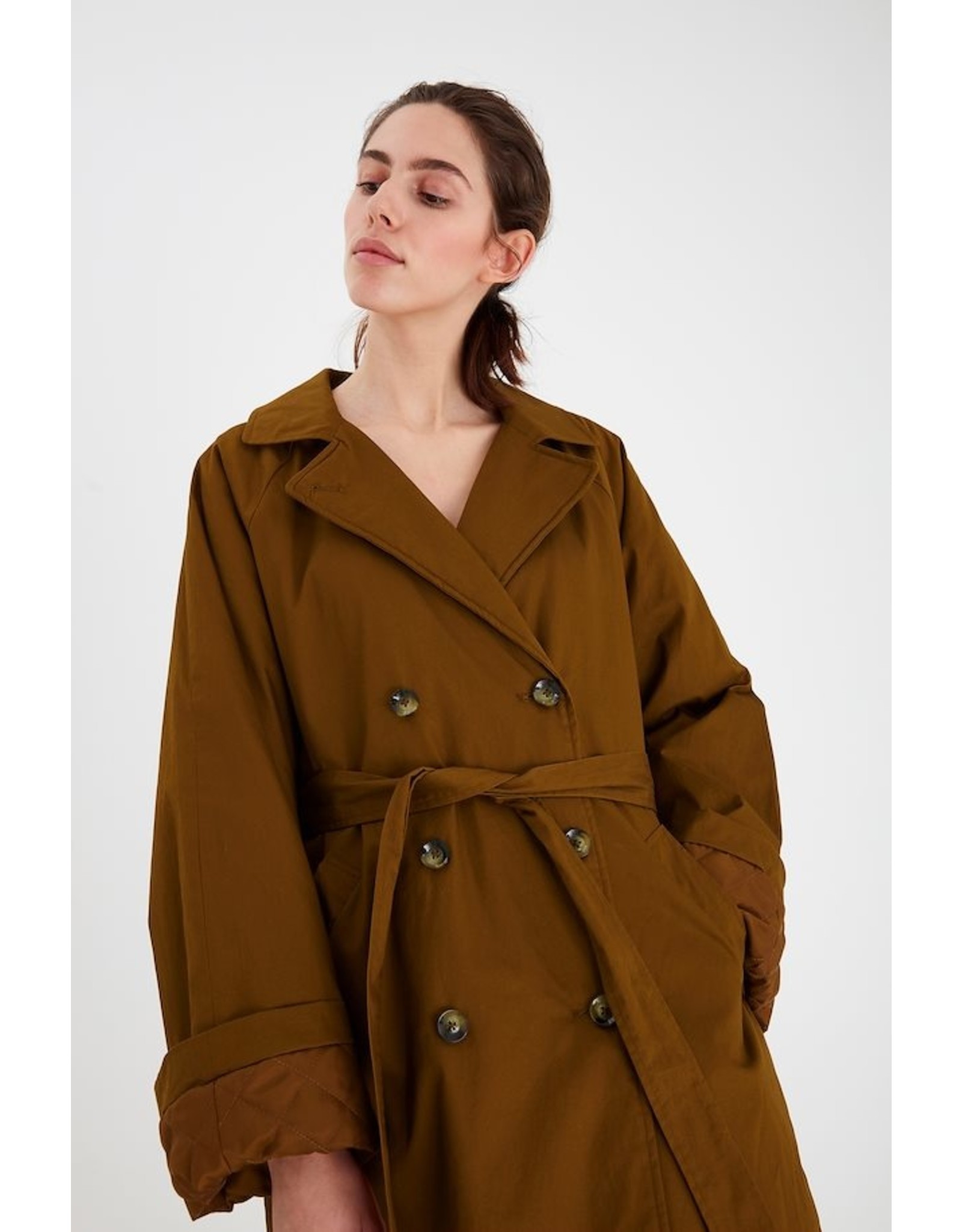 ICHI Genevieve Jacket in Monks Robe