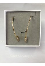 Les Interchangeables Hoop Earrings with Swarovski stones