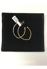 Les Interchangeables Gold Oval earrings