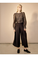 Mos Mosh Palazzo Plissé Black Pant