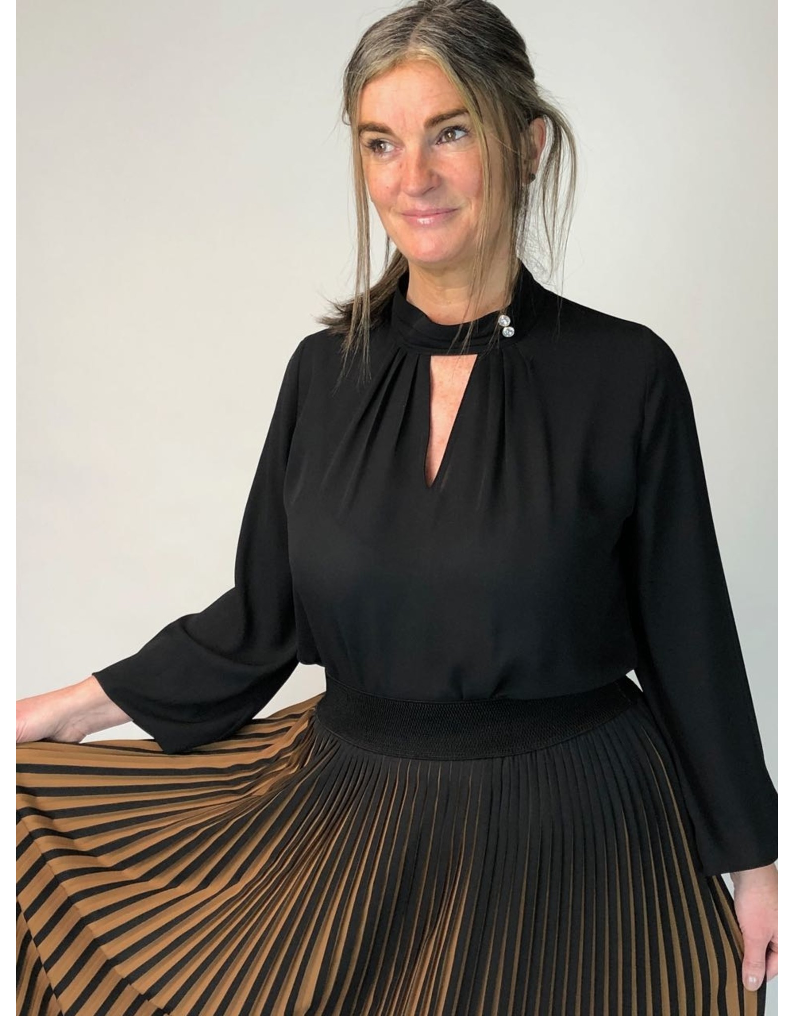 Peruzzi Demonte Mandarin Collar Shirt