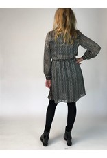 La Fee Maraboutee Chain Print short dress with sequence