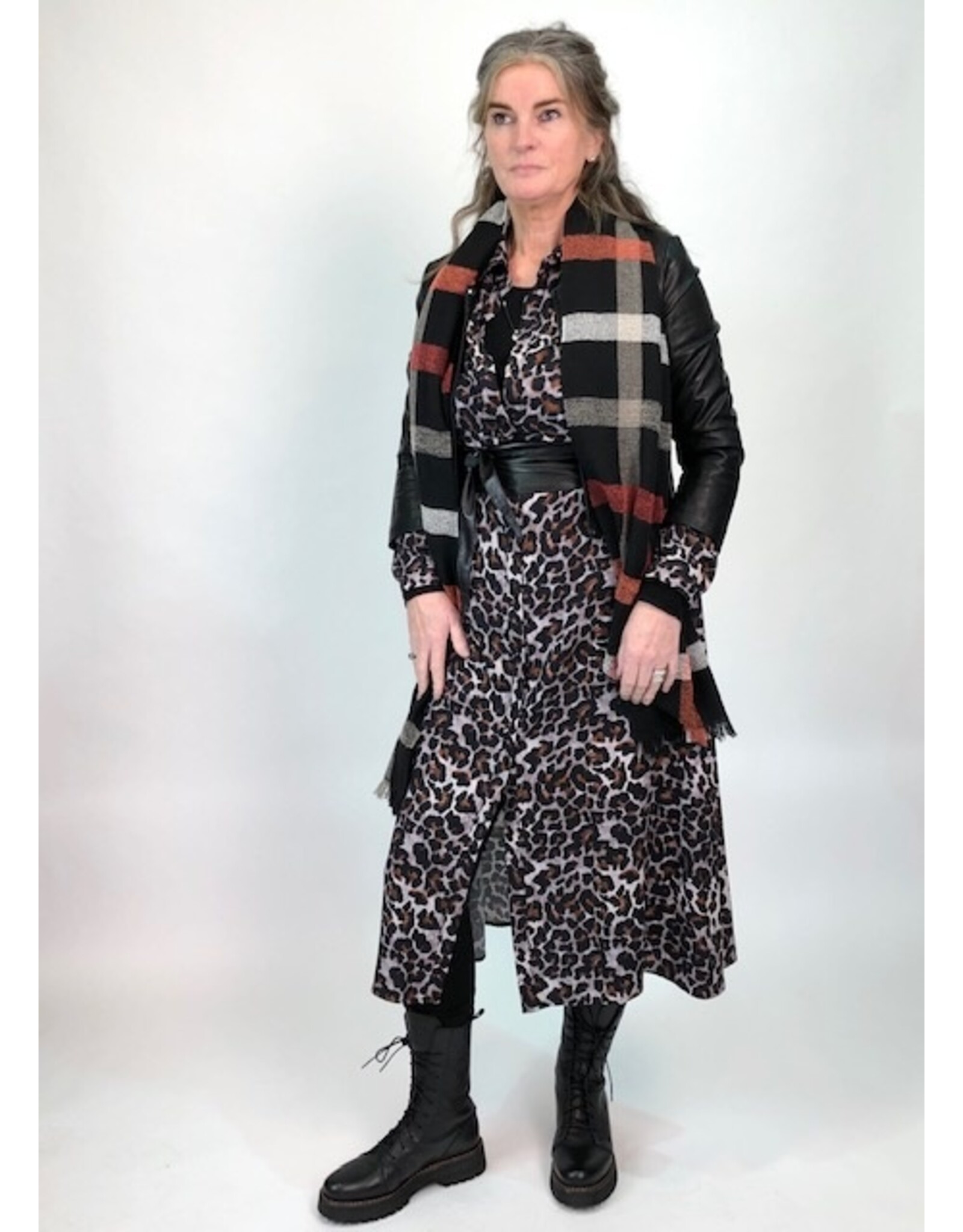 La Fee Maraboutee Check Scarf