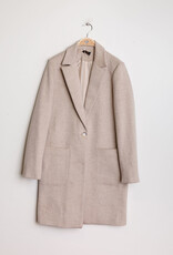 PARIS ES'TYL Wool Mix Car Coat