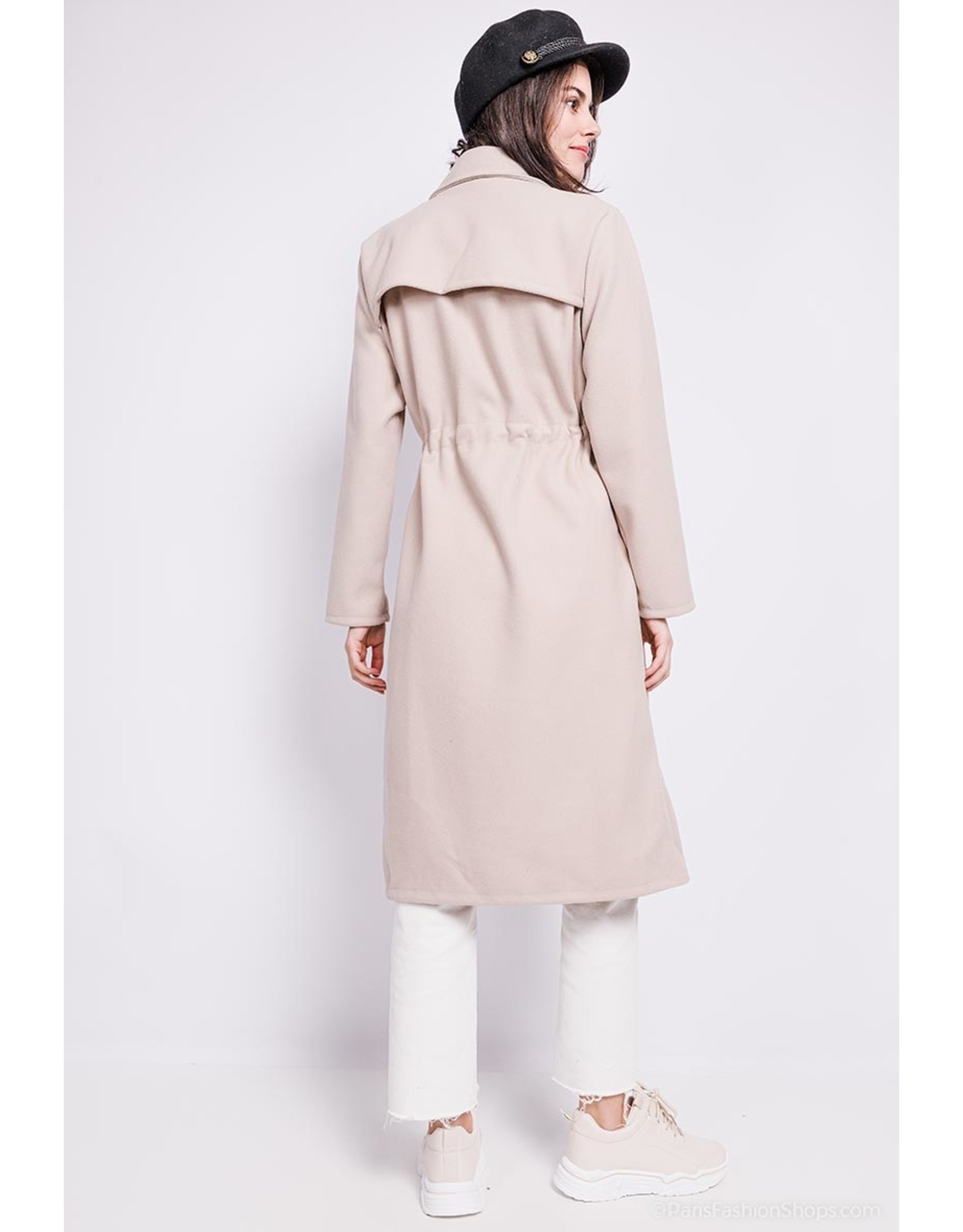 PARIS ES'TYL Coat with drawstring