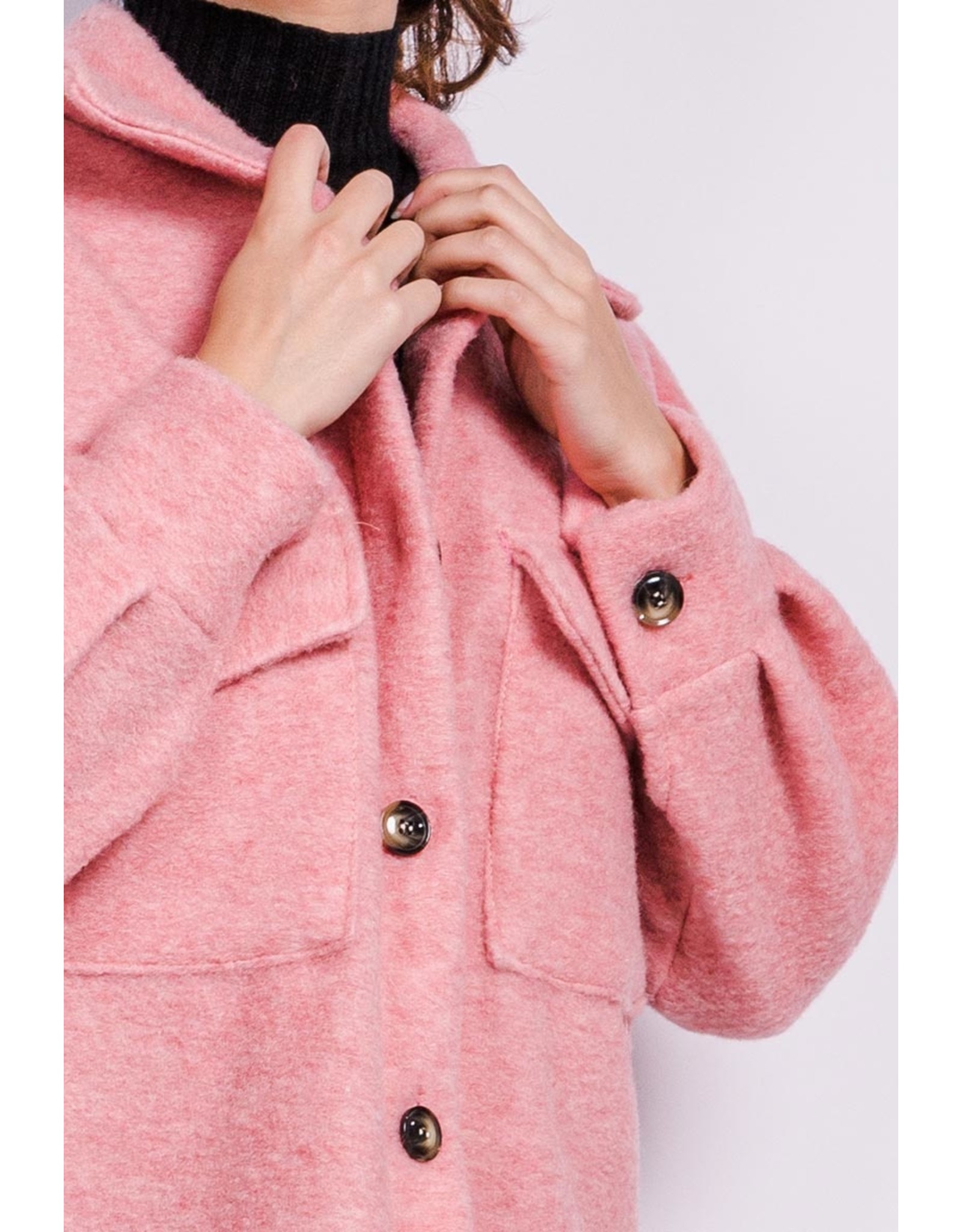 PARIS ES'TYL Bellavie Wool Mix Shirt / Jacket