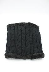 PARIS ES'TYL Cable Stitch Fleece Lined Snood