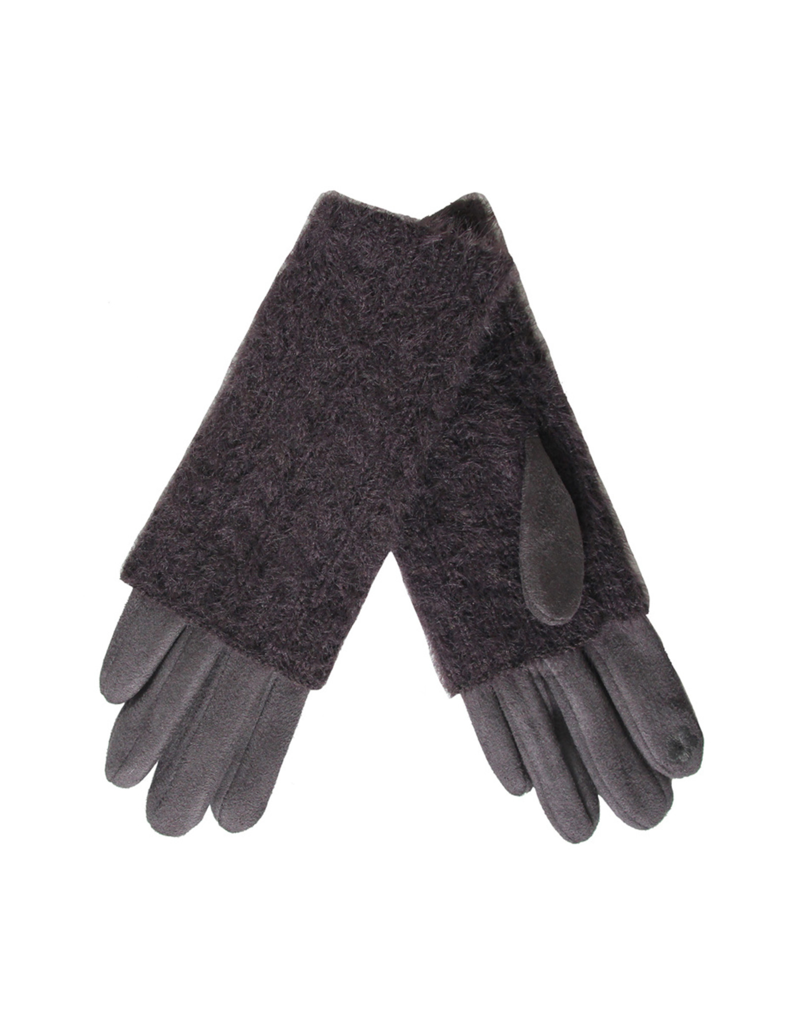 PARIS ES'TYL Chenille Covered Fleece Gloves