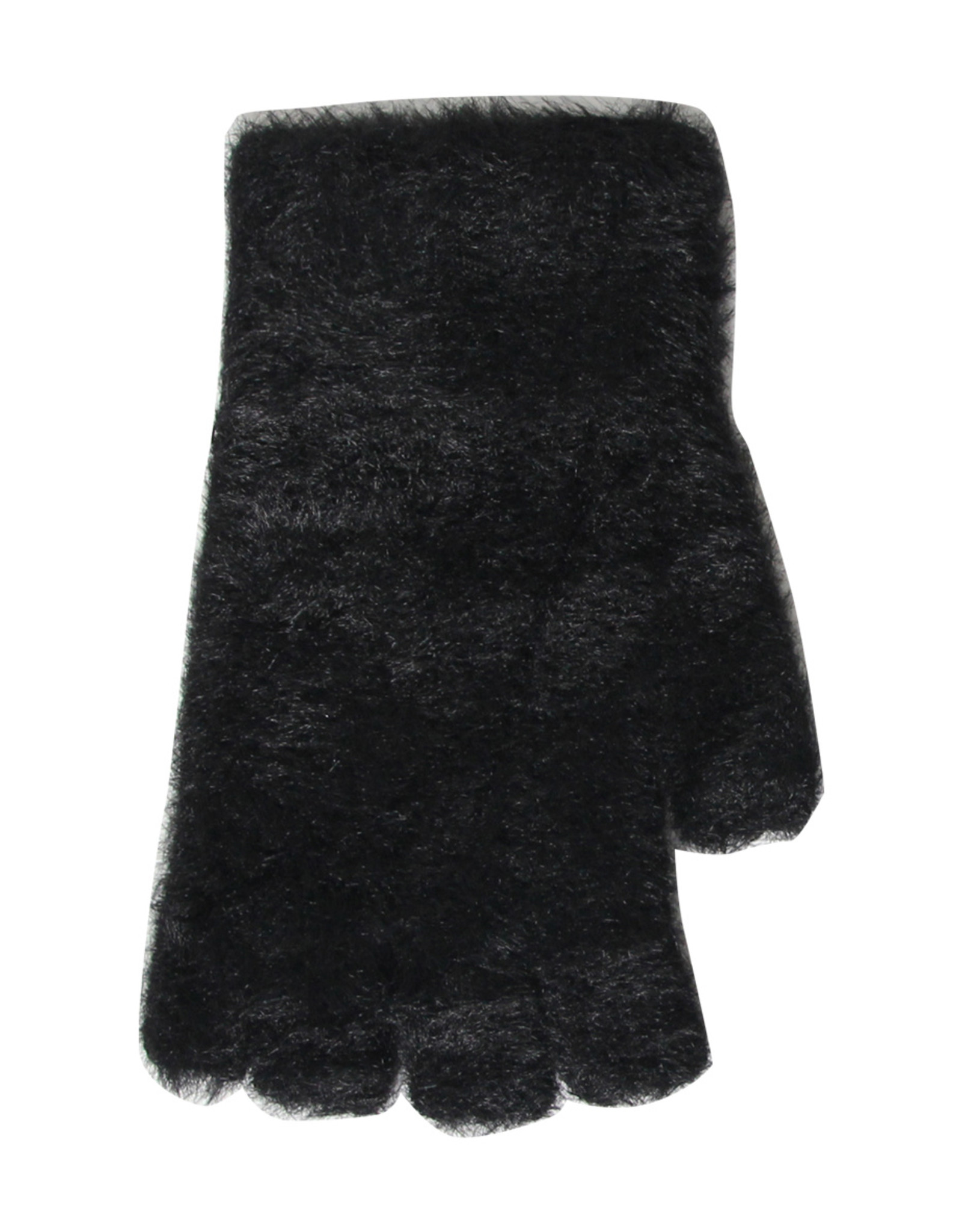 PARIS ES'TYL Faux Fur Fingerless Gloves