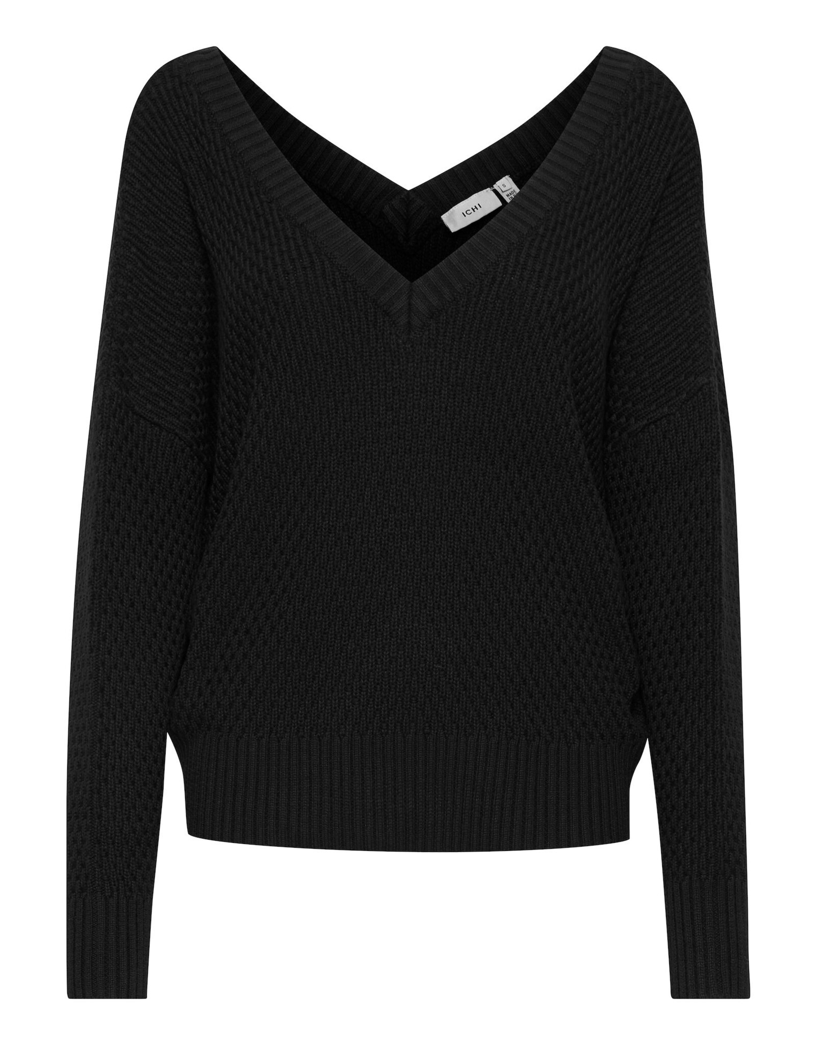 ICHI IHKARNA Long Sleeve Knit Top