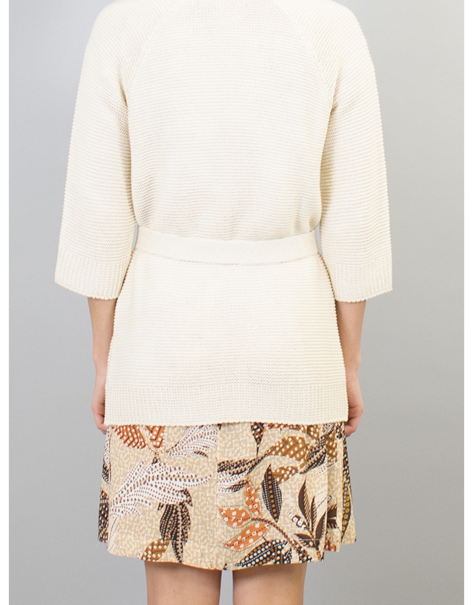 La Fee Maraboutee Knitted Belted Cardi Jacket