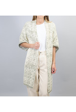 Humility Short Sleeve Long Edge To Edge Jacket