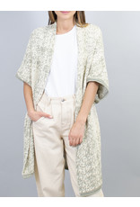 Humility Short Sleeve Long Edge To Edge Jacket