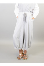 Humility Culotte Style Lounge Pants with Tie waist and Gathered Cuff
