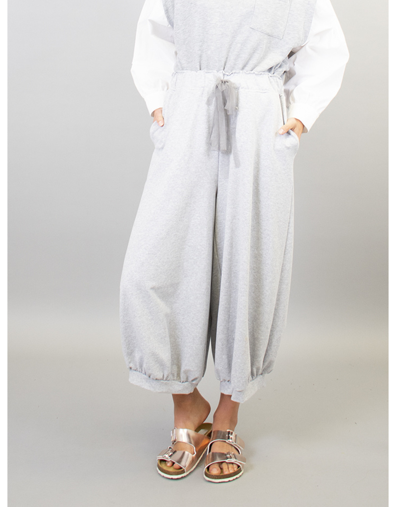 Humility Culotte Style Lounge Pants with Tie waist and Gathered Cuff