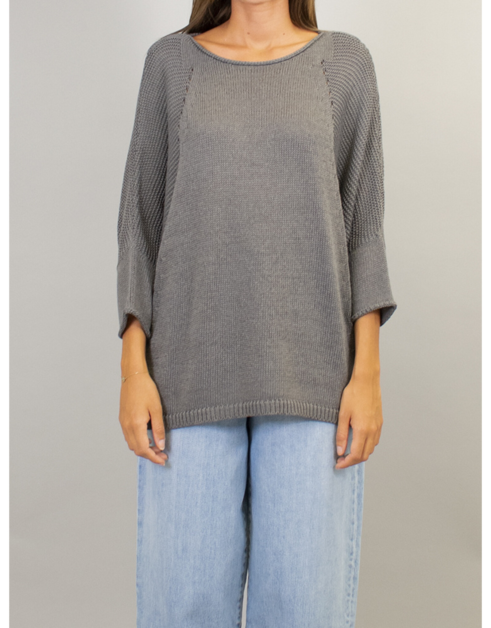 Humility Bracelet Sleeve Long Line Jumper