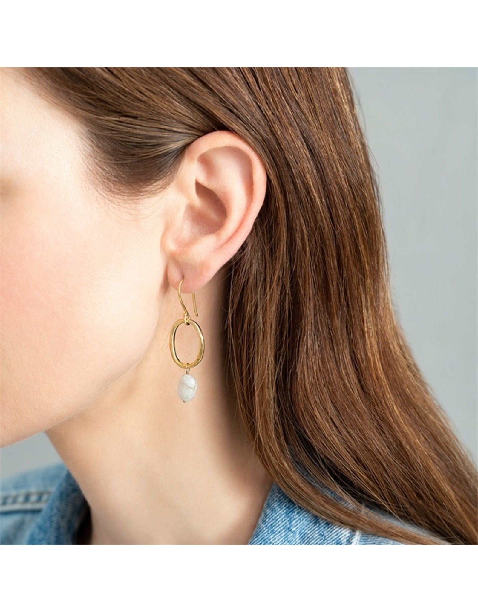 A beautiful Story Graceful Gold Plated Earrings