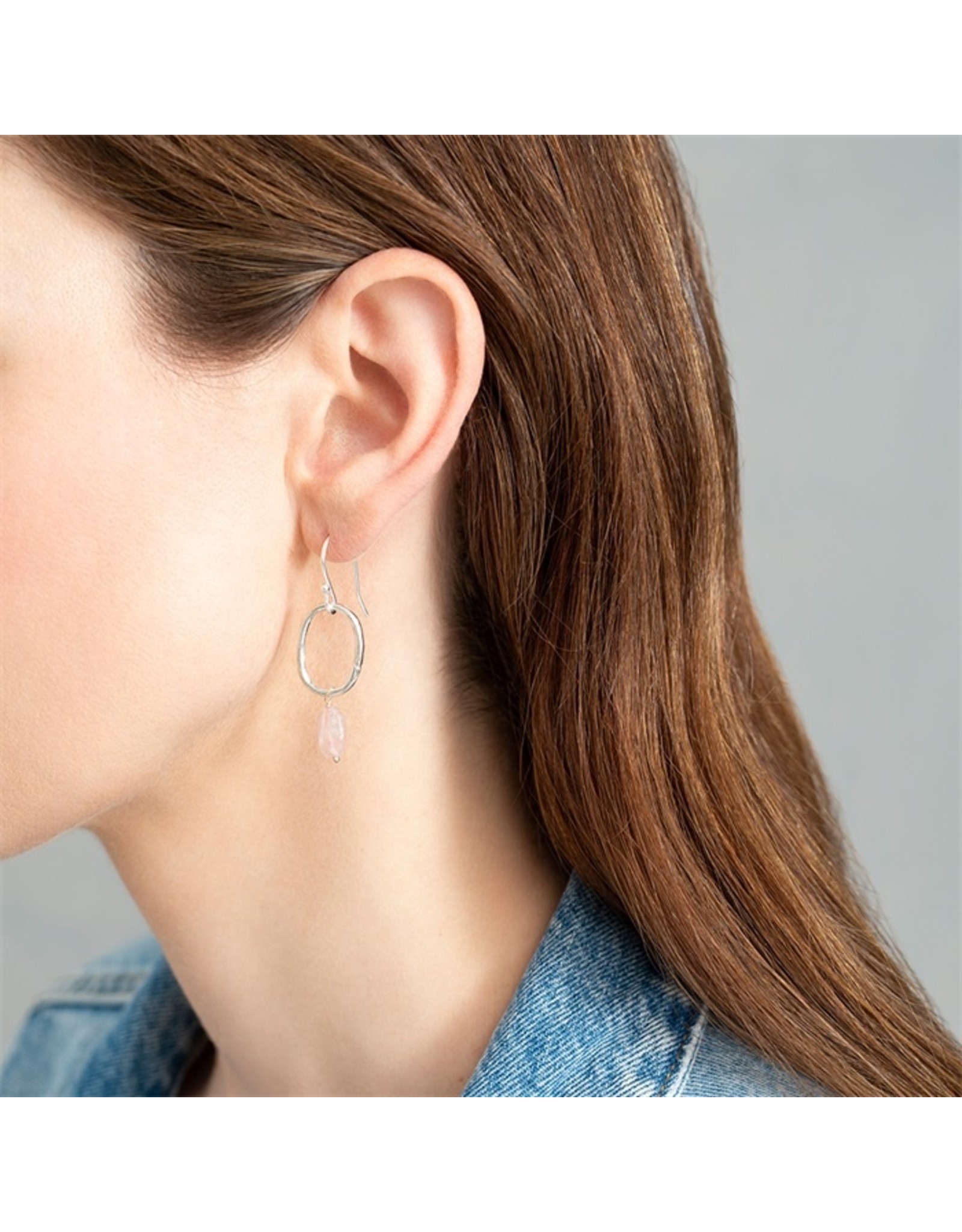 A beautiful Story Graceful Silver Plated Earrings