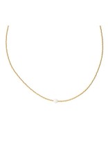 A beautiful Story A Beautiful Story - Flora Gold Plated Necklace