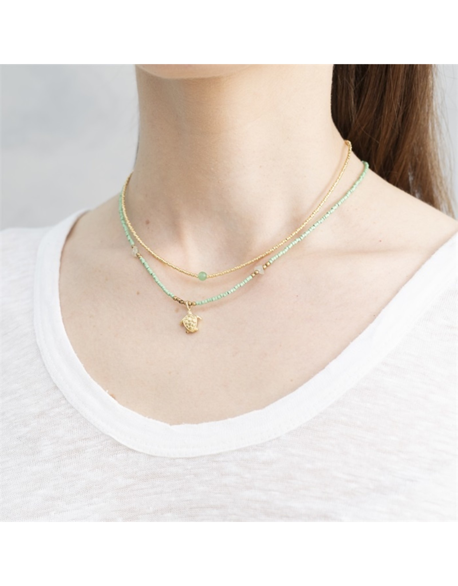 A beautiful Story A Beautiful Story - Flora Gold Plated Necklace