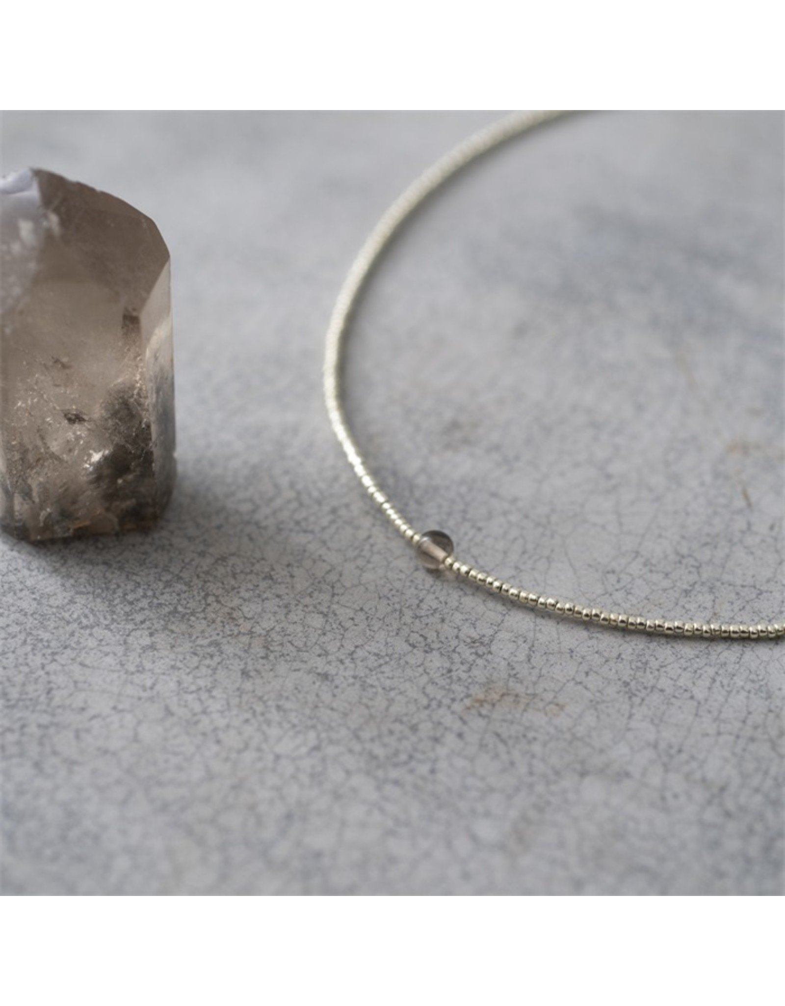 A beautiful Story Flora Silver Plated Necklace