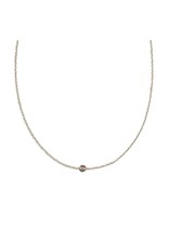 A beautiful Story Flora Silver Plated Necklace