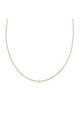 A beautiful Story Flora Silver Plated Necklace