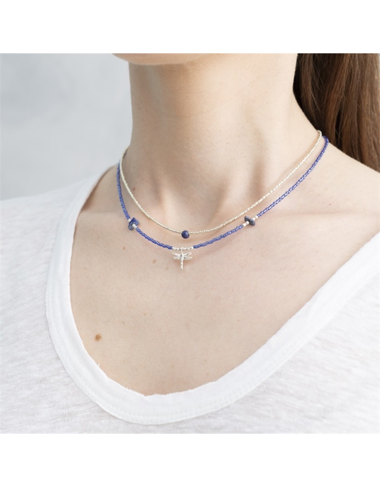 A beautiful Story Flora Silver Plated Necklace