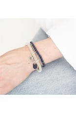 A beautiful Story Jacky Silver Plated Bracelet