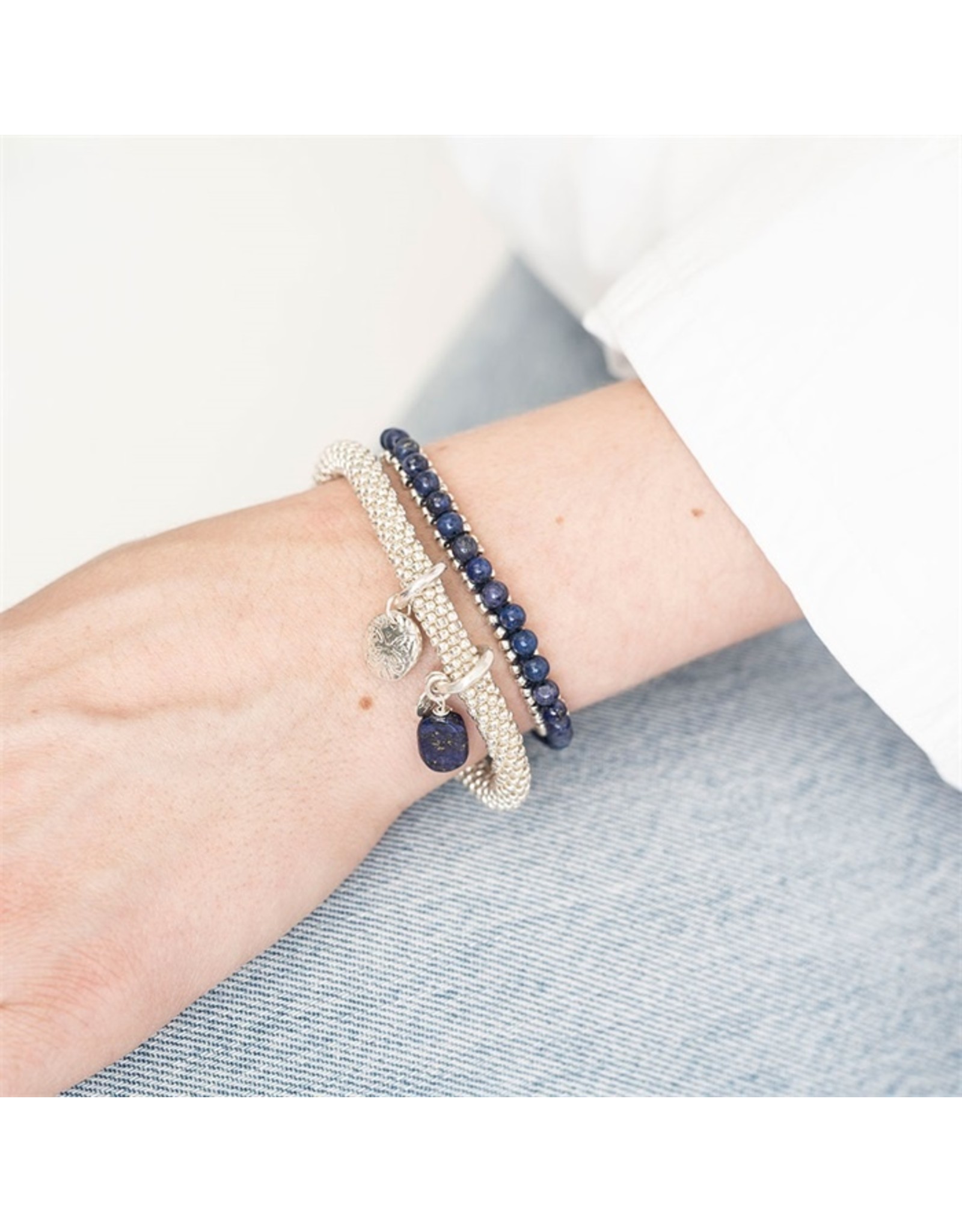 A beautiful Story Jacky Silver Plated Bracelet