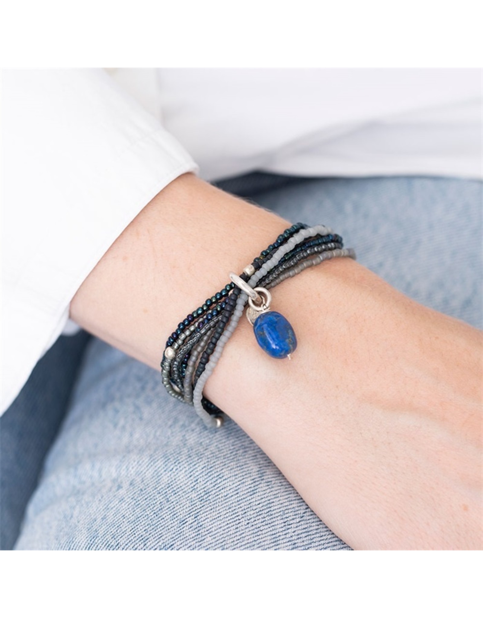 A beautiful Story Nirmala Silver Plated Bracelet