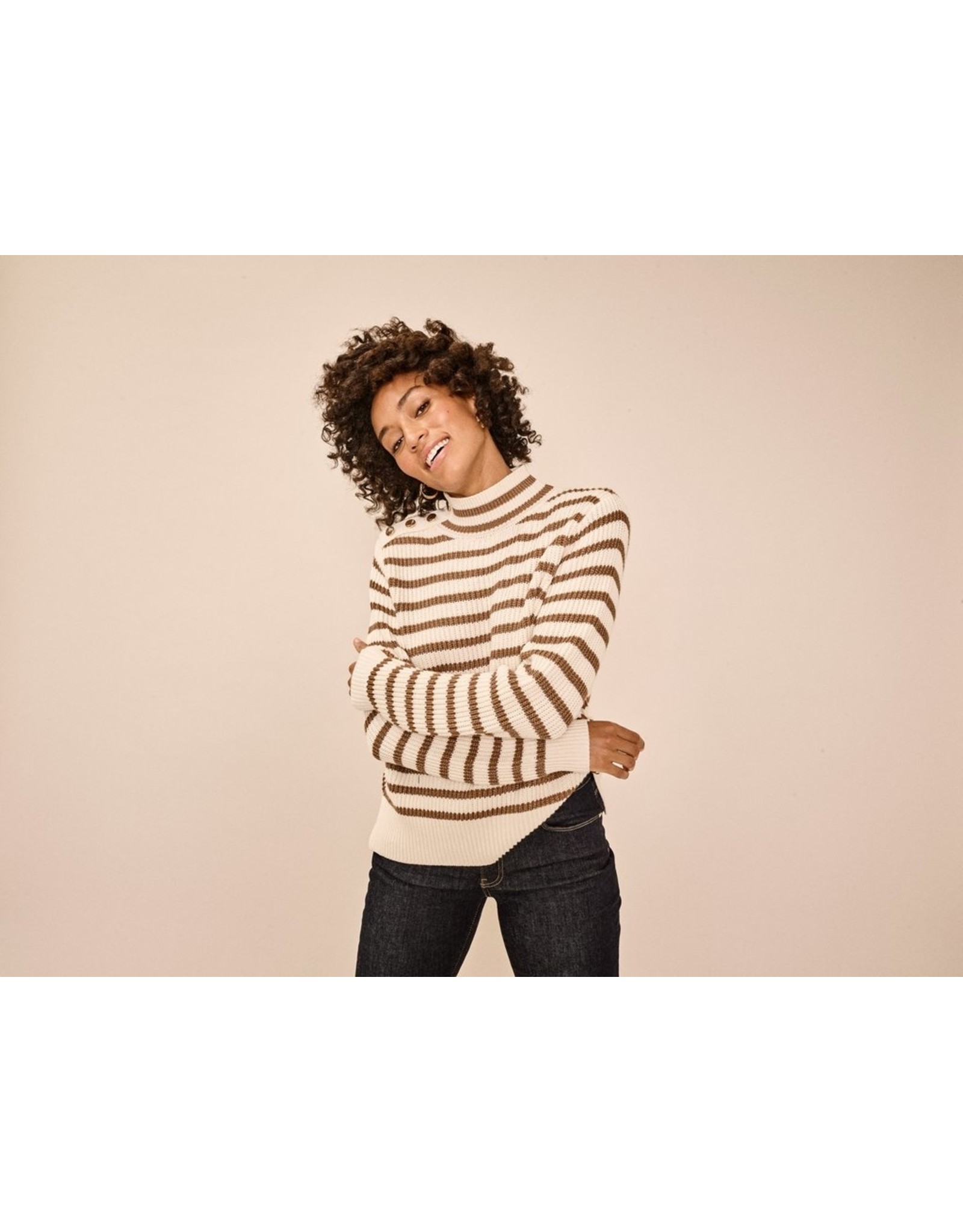 Mos Mosh Lin Stripe Knit