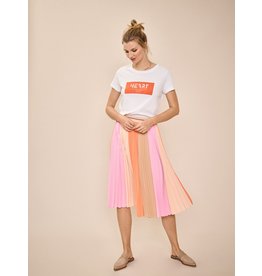 Mos Mosh Block Plisse Skirt