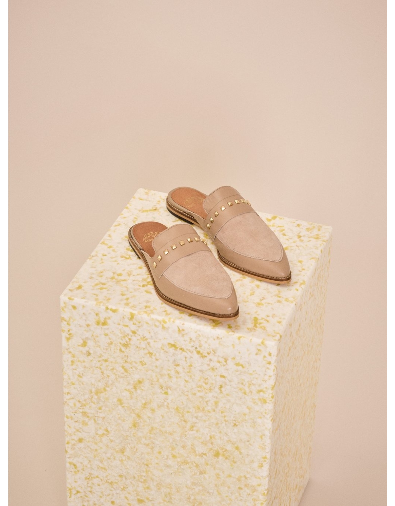 Mos Mosh Doha Suede Flat Shoe