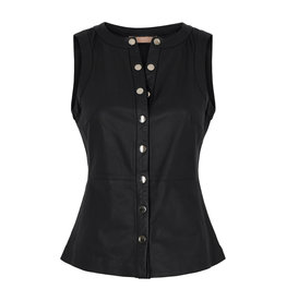 Gustav Hariet leather top