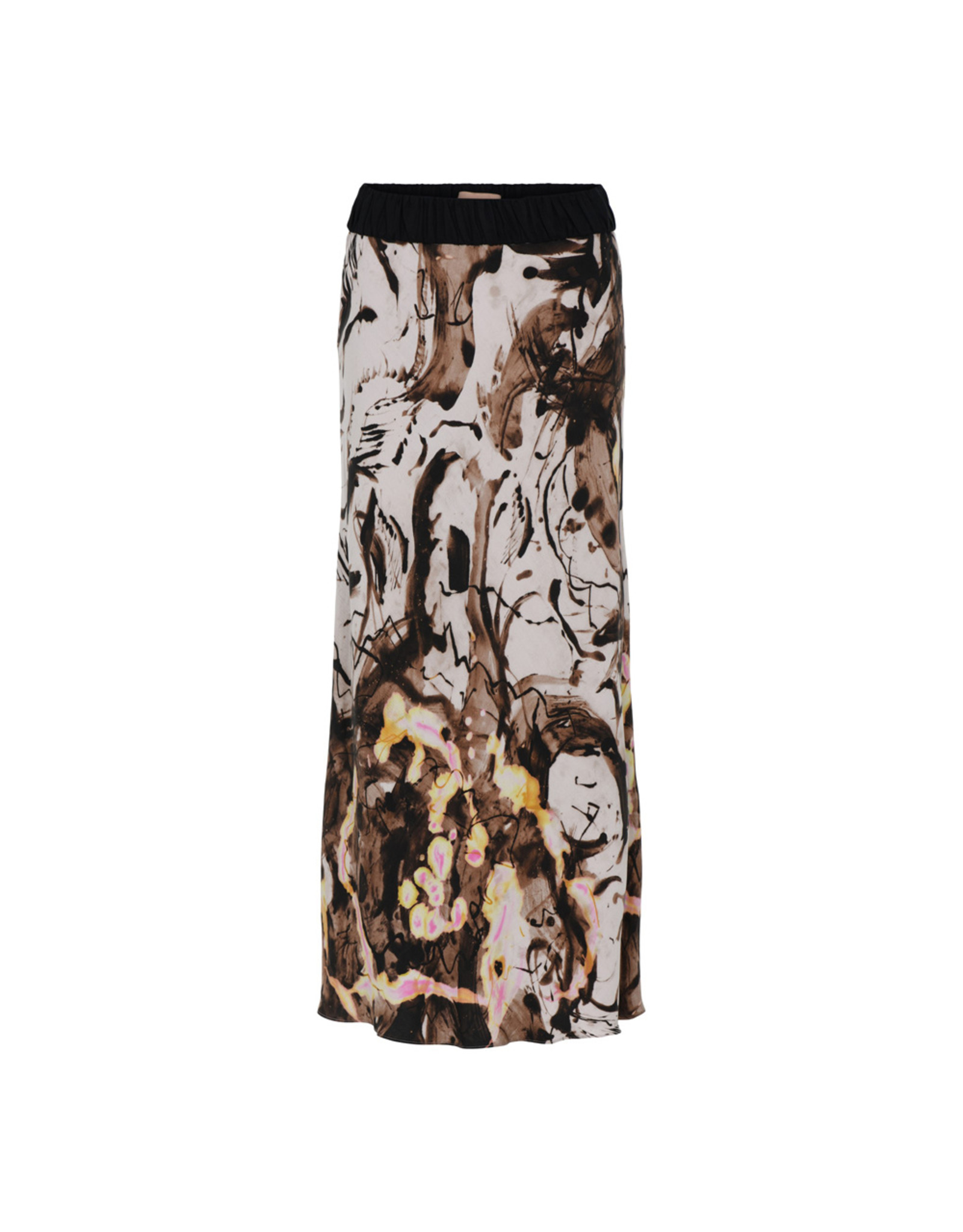 Gustav Printed Elly bias cut skirt