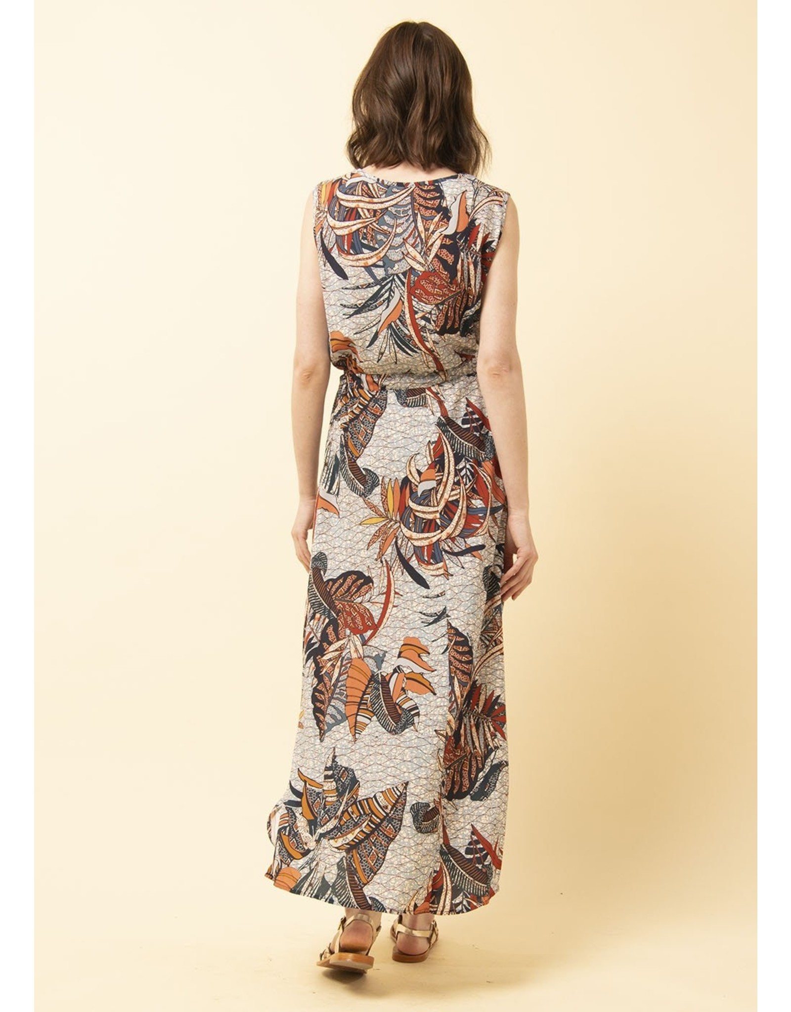 La Fee Maraboutee Bird Of Paradise Sleeveless Long Dress