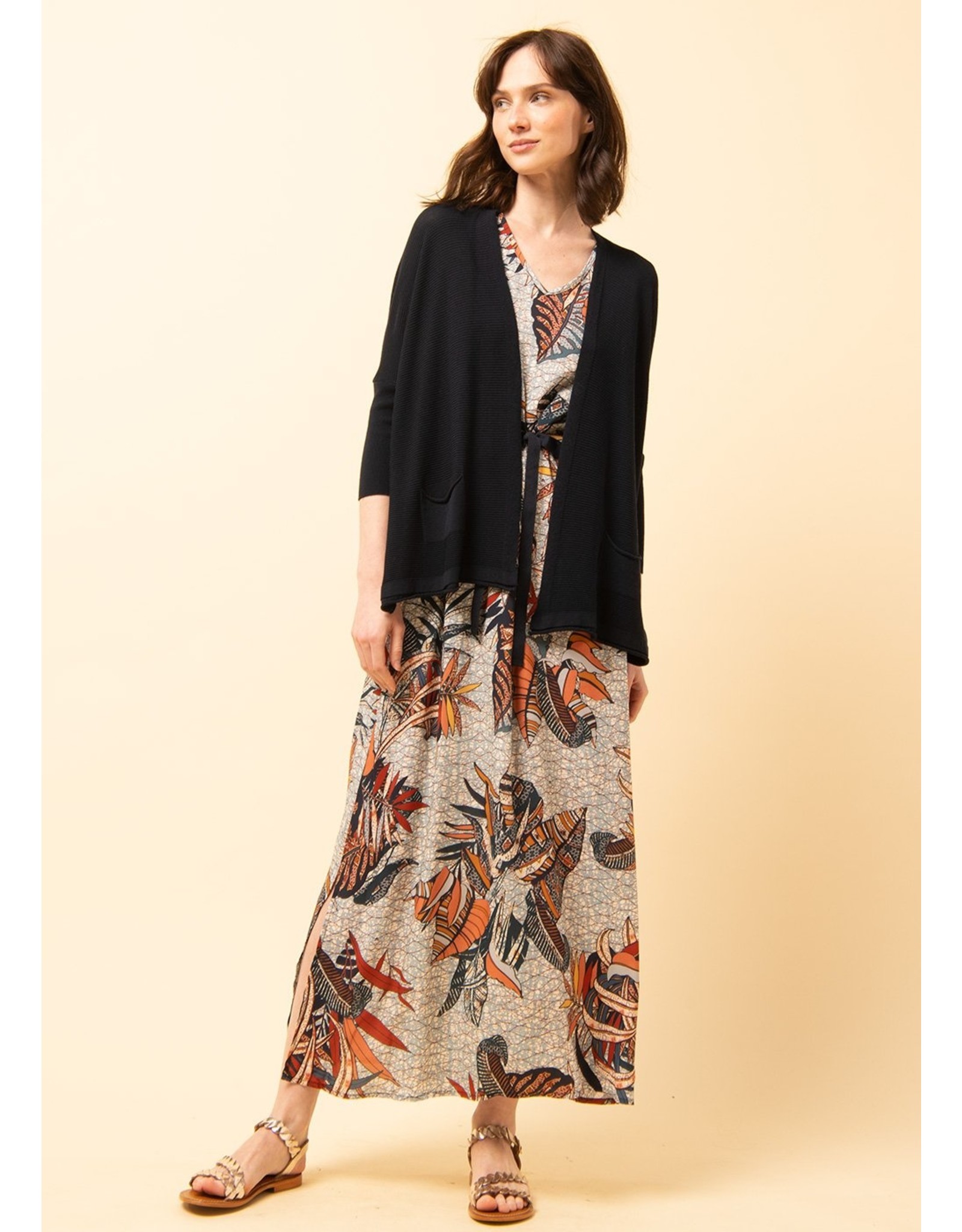 La Fee Maraboutee Bird Of Paradise Sleeveless Long Dress