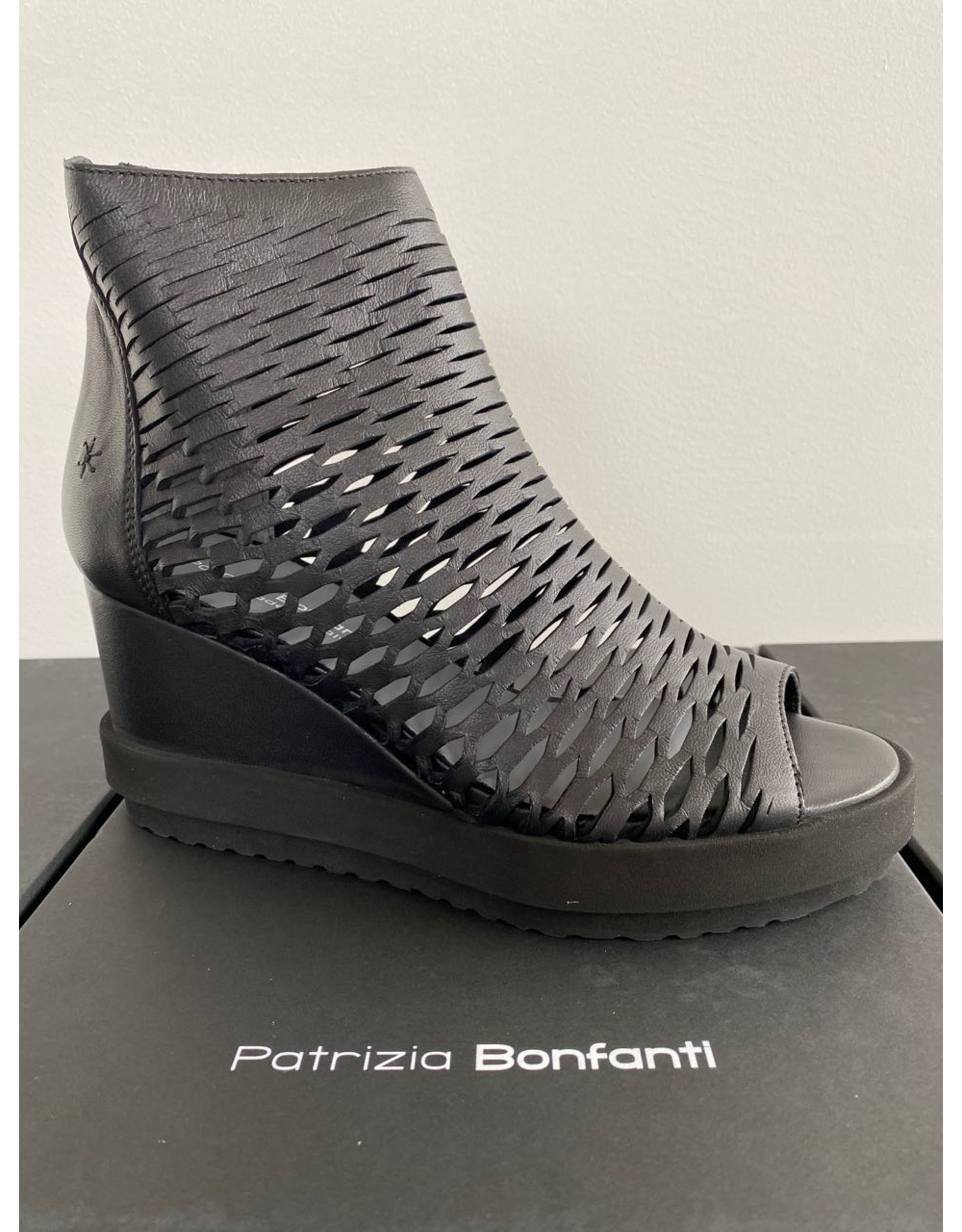 Patrizia Bonfanti Wedge Peep Toe Boot