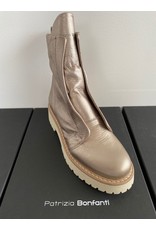 Patrizia Bonfanti Kuni Champagne Metallic Boots