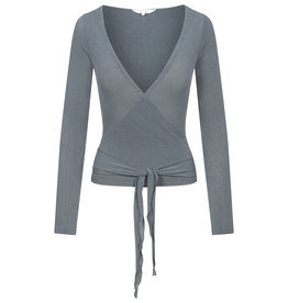 Gai & Lisva Anne Top - Supersoft viscose Wool Mix Wrap Top