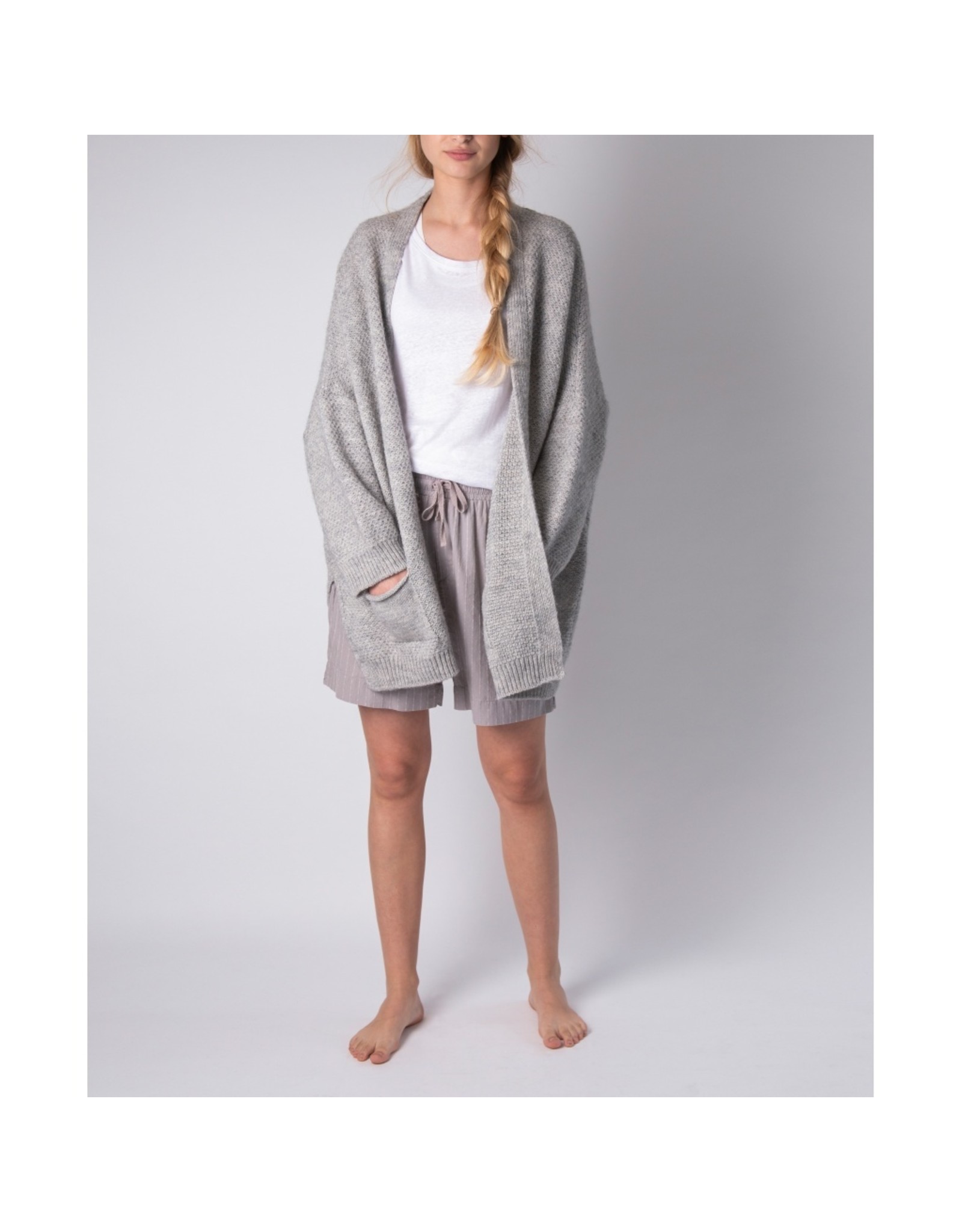 Gai & Lisva Charlotte - Supersoft Non Itch Wool & Alpaca Edge to Edge Cardi