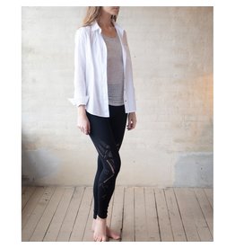 Gai & Lisva Sonja Leggings with laser cut detail