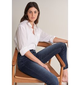 Salsa Jeans Push In Secret Capri Jeans With Embroidered Details
