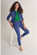 Salsa Jeans Push In Secret Capri Bright Blue Jeans