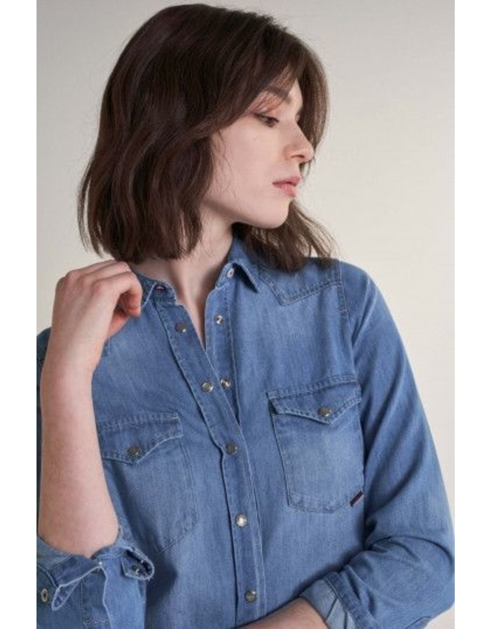 Salsa Jeans Slim Fit Cotton Shirt