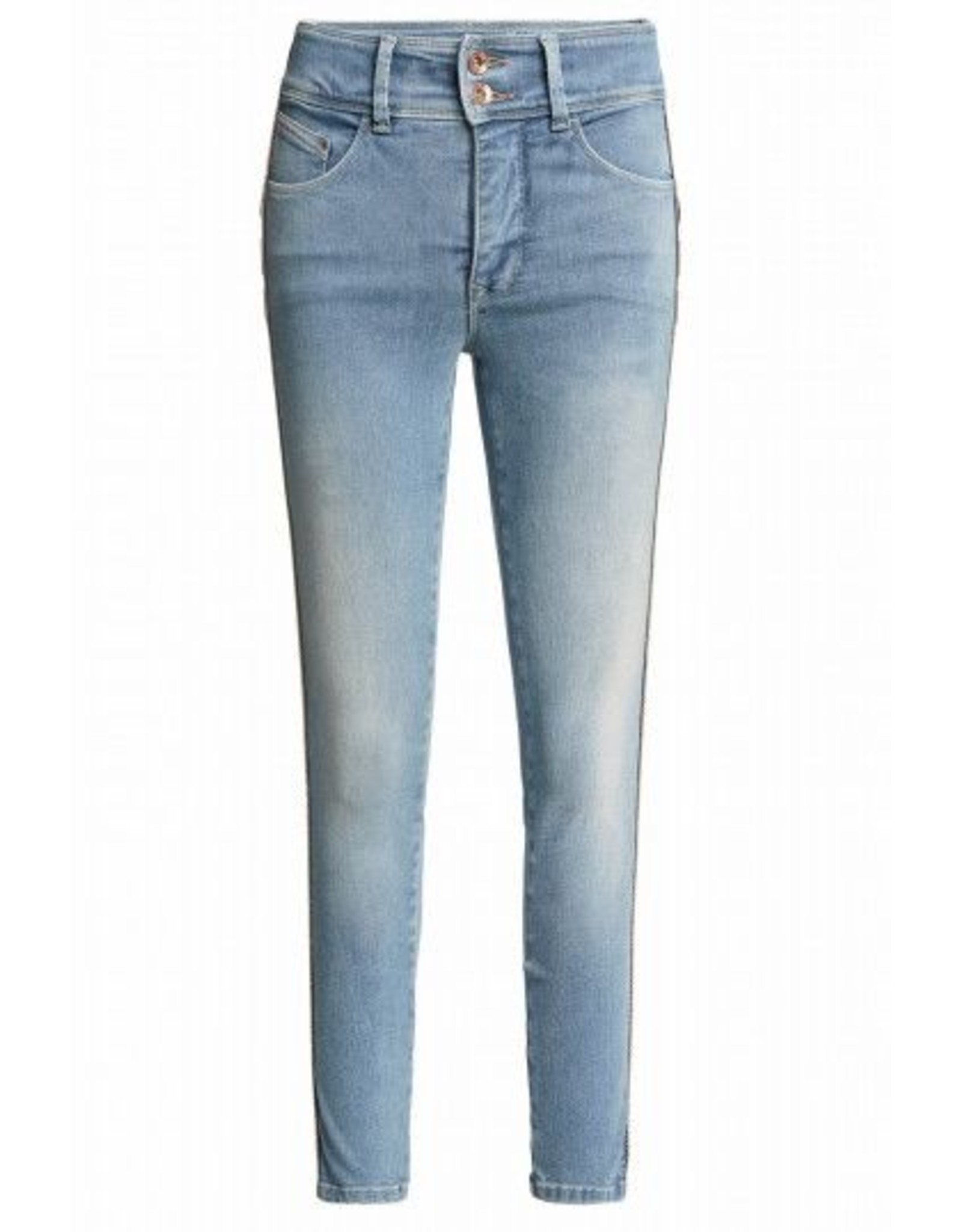 Salsa Jeans Push In Secret Capri Jeans With Side Strip