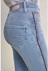 Salsa Jeans Push In Secret Capri Jeans With Side Strip