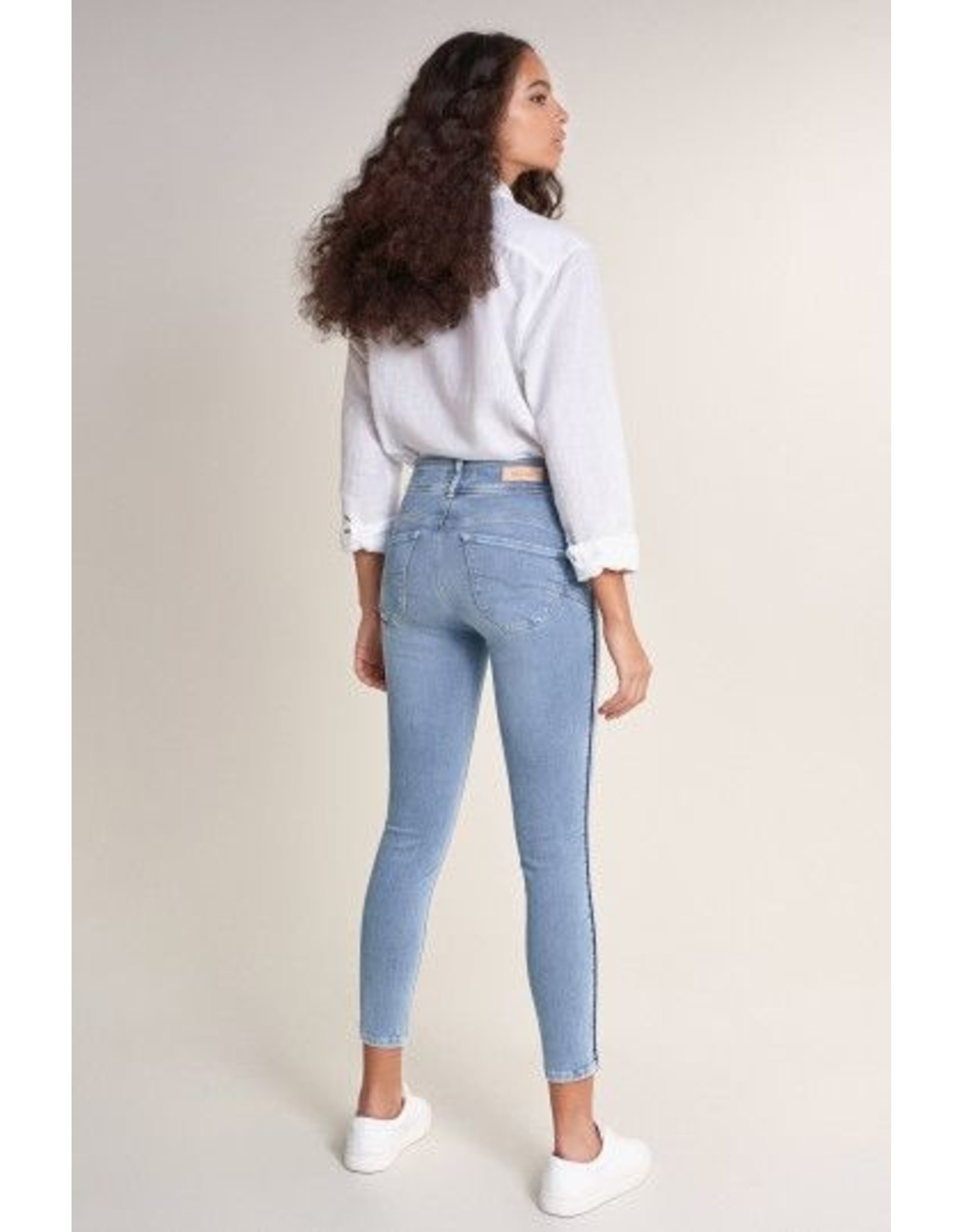 Salsa Jeans Push In Secret Capri Jeans With Side Strip